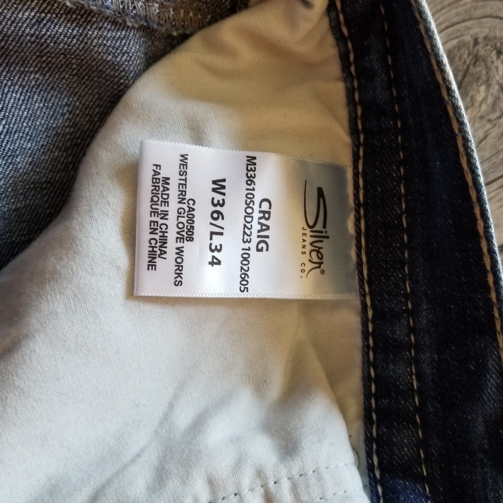 Silver jeans
